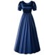 thumbnail image 1 of Vestidos de satén para Halloween, cosplay, vestidos de baile de cintura alta, vestidos de fiesta, 1 of 6