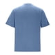thumbnail image 5 of Blusas y camisas de manga corta con cuello redondo para hombre, blusas/camisetas casuales de verano a la moda de color liso con cuello redondo para hombre., 5 of 6