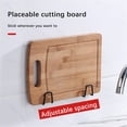 thumbnail image 4 of 6Pack Hooks for Hanging Wall Hanger Towel Hooks Heavy Duty Ideal for Bathroom Shower Kitchen Home Door Stainless Steel--Black, 4 of 5