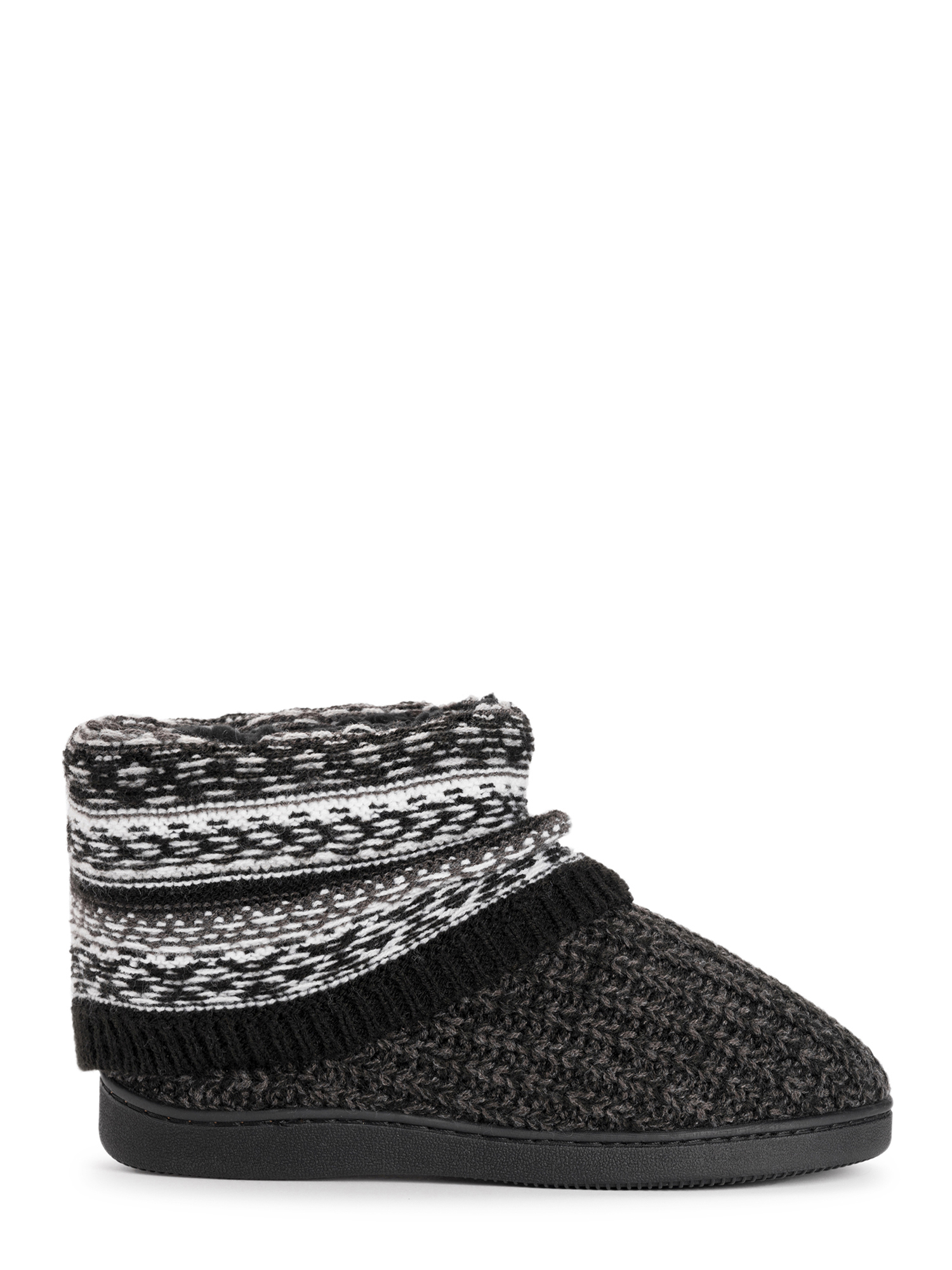ROCHELLE SLP-BLACK/WHITE BOHO