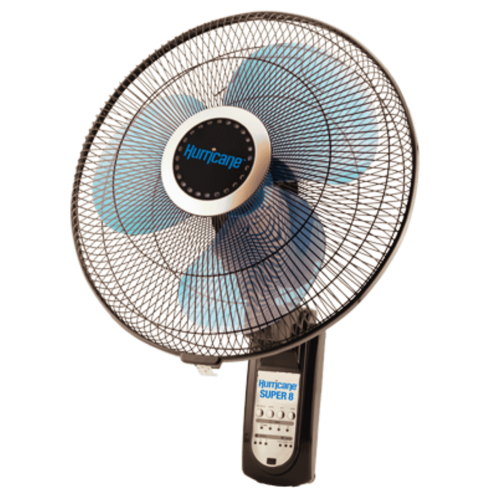 Hurricane 736565 Super 8 Digital Wall Mount Fan 16 inch