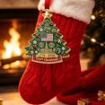 thumbnail image 5 of Christmas Ornaments,250 Anniversary Usa Merchandise,Vintage Christmas Tree Decorations,Personalized 250 Ornament Patriotic Christmas Ornaments,Hanging Decorations With 250 Design 3.15 Inch, 5 of 7