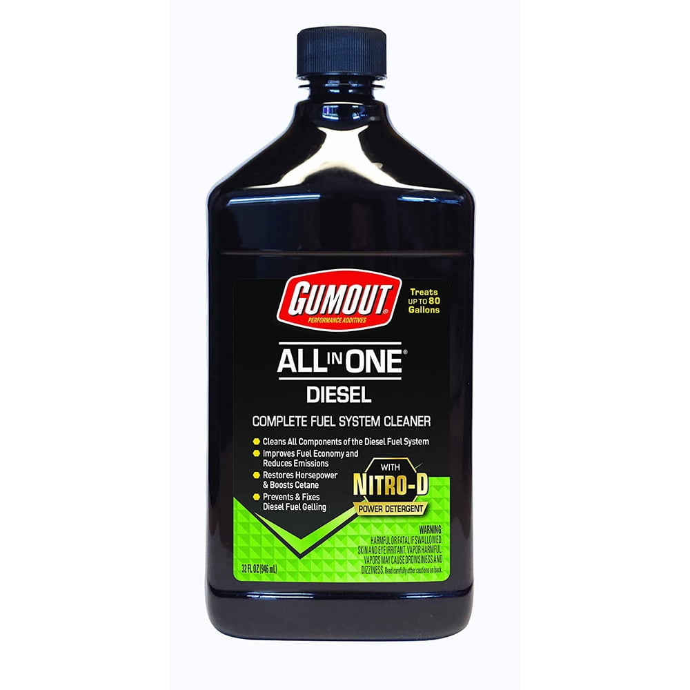 Gumout AllinOne Diesel Fuel System Cleaner, 32 fl. Oz 510012