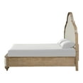 thumbnail image 4 of Furniture of America Jares Solid Wood Panel Bed, King, Rustic Oak, 4 of 6