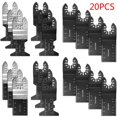 thumbnail image 4 of NUAHRHY 38pcs Carbon Steel Cutter Saw Blades Bi-metal Oscillating Multitool Power Tool Kit, 4 of 13
