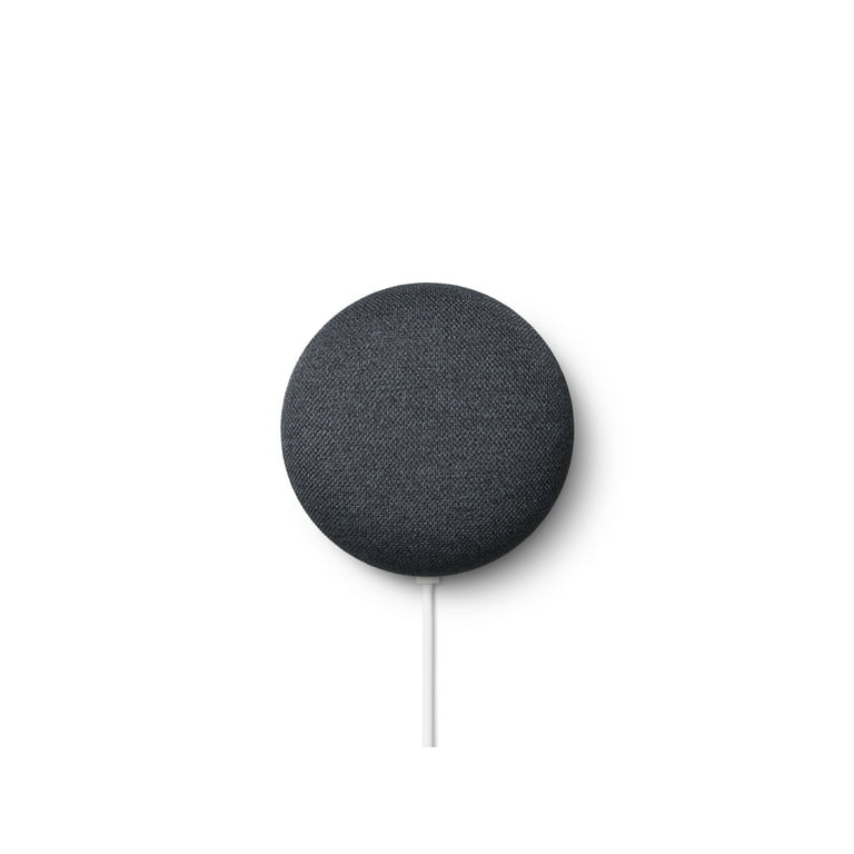Google - Nest Mini (2nd Generation) With Google Assistant - Charcoal