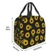 thumbnail image 3 of Easygdp Sunflowers Bolsa Térmica Premium - Tela Oxford Impermeable, Gran Capacidad, Bolsillo Frontal, Unisex para Trabajo, Escuela, Actividades al Aire Libre y Picnics, 3 of 8
