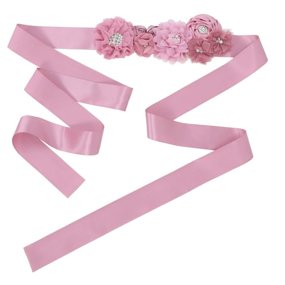 Worgeous 1Pc Rhinestone Embellished Wedding Waist Belt Bridal Dress Accessory