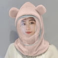 thumbnail image 3 of Women's Knitted Warm Hat Scarf Set Fashionable Versatile Winter Thickened Cold-proof Hat, 3 of 3