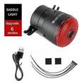 thumbnail image 2 of Herramientas para bicicleta, linterna para bicicleta, luz trasera, sensor de freno para automóvil, cargas Led impermeables, luz trasera para sillín de ciclismo, 2 of 5