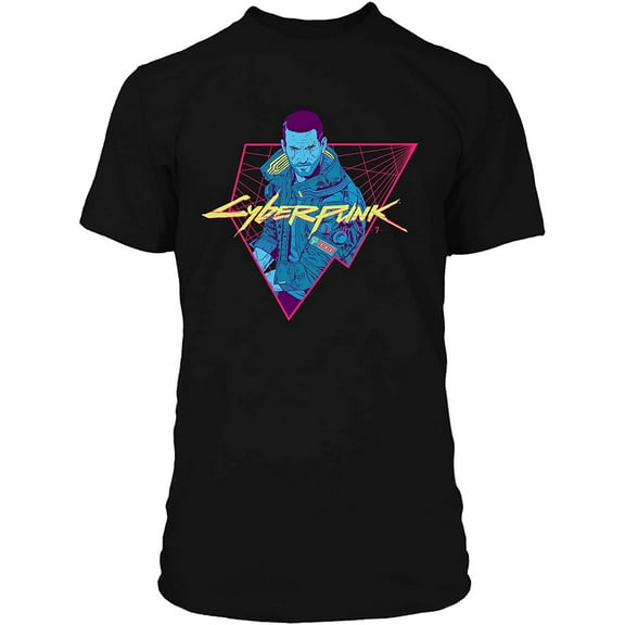 Cyberpunk 2077 Cyber Enhanced Men's Gamer Graphic T-Shirt