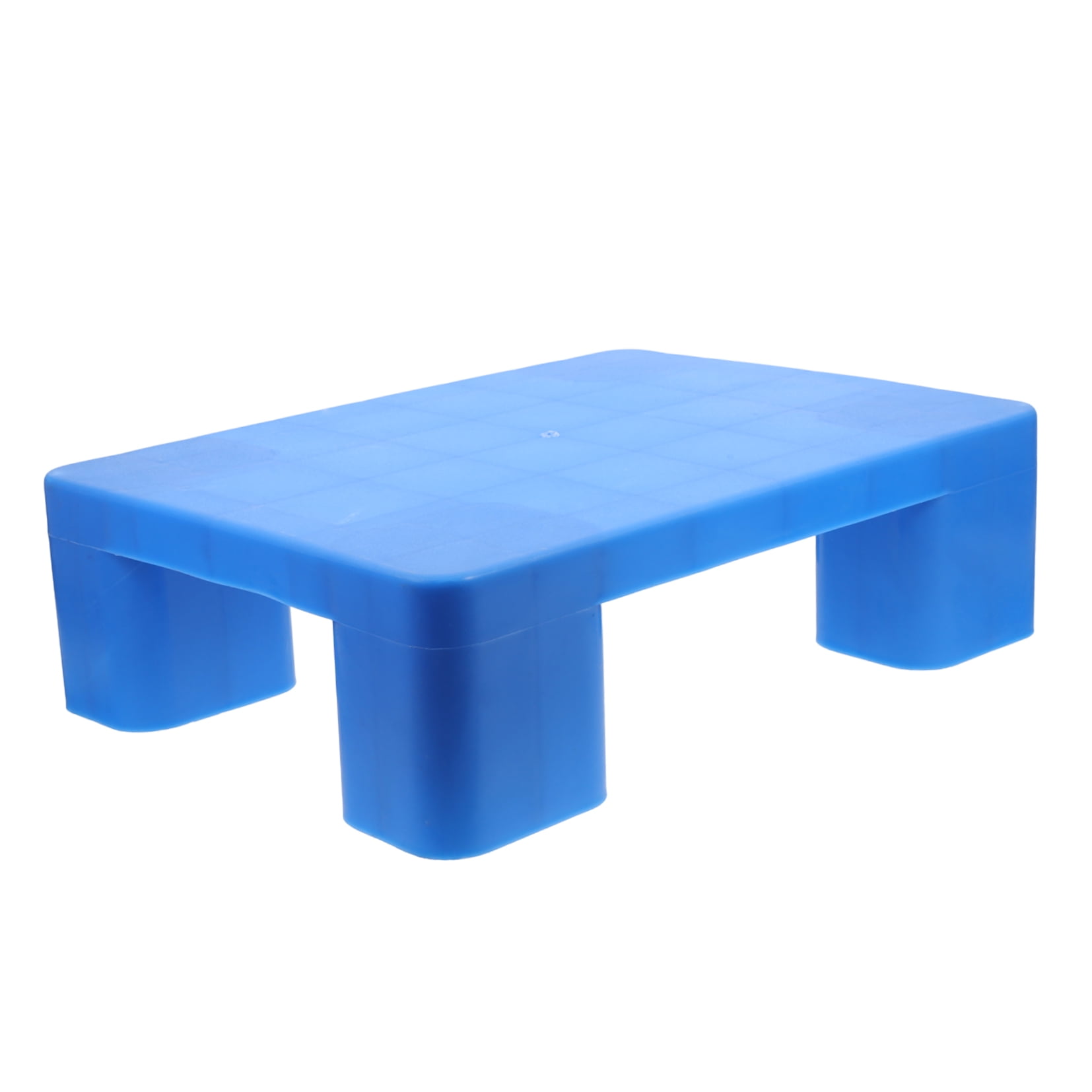 Raindrops Plastic Platform Pallet for Basement, Outdoor, Warehouse Floor - Heavy Duty Storage, Spill Containment & Ventilation
