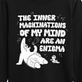 thumbnail image 3 of SpongeBob SquarePants - Patrick Mind Enigma Bubbles - Toddler & Youth Long Sleeve Graphic T-Shirt, 3 of 6