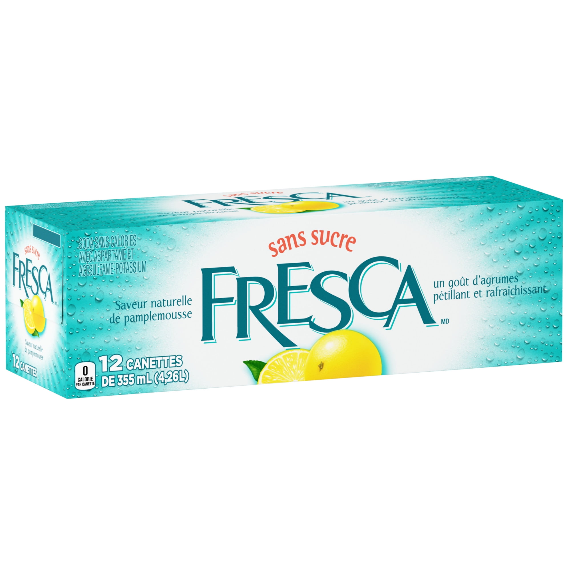 Fresca Fridge Pack Cans, 355 mL, 12 Pack, 12 x 355 mL