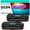 Cyan, variant on 5-Pack Compatible Toner Cartridge with Chip for Canon 055H imageCLASS MF741CDW MF745CDW MF743Cdw MF746Cdw LBP664CX Printer (2*Black,Cyan,Magenta,Yellow)