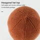 thumbnail image 4 of Gorro para mujer, hombre, gorro de invierno, gorro con puños para mujer, gorros de esquí cálidos, 4 of 5