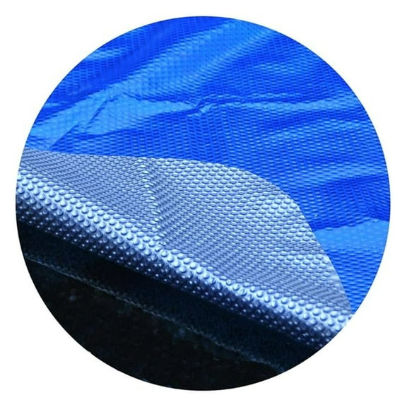 SC-BS-000001 Space Age 15-Feet Round Above Ground Solar Cover, Blue/Silver