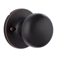 thumbnail image 1 of Miseno Mlk5030 Porter Flat Ball Non-Turning One-Sided Door Knob - Bronze, 1 of 1