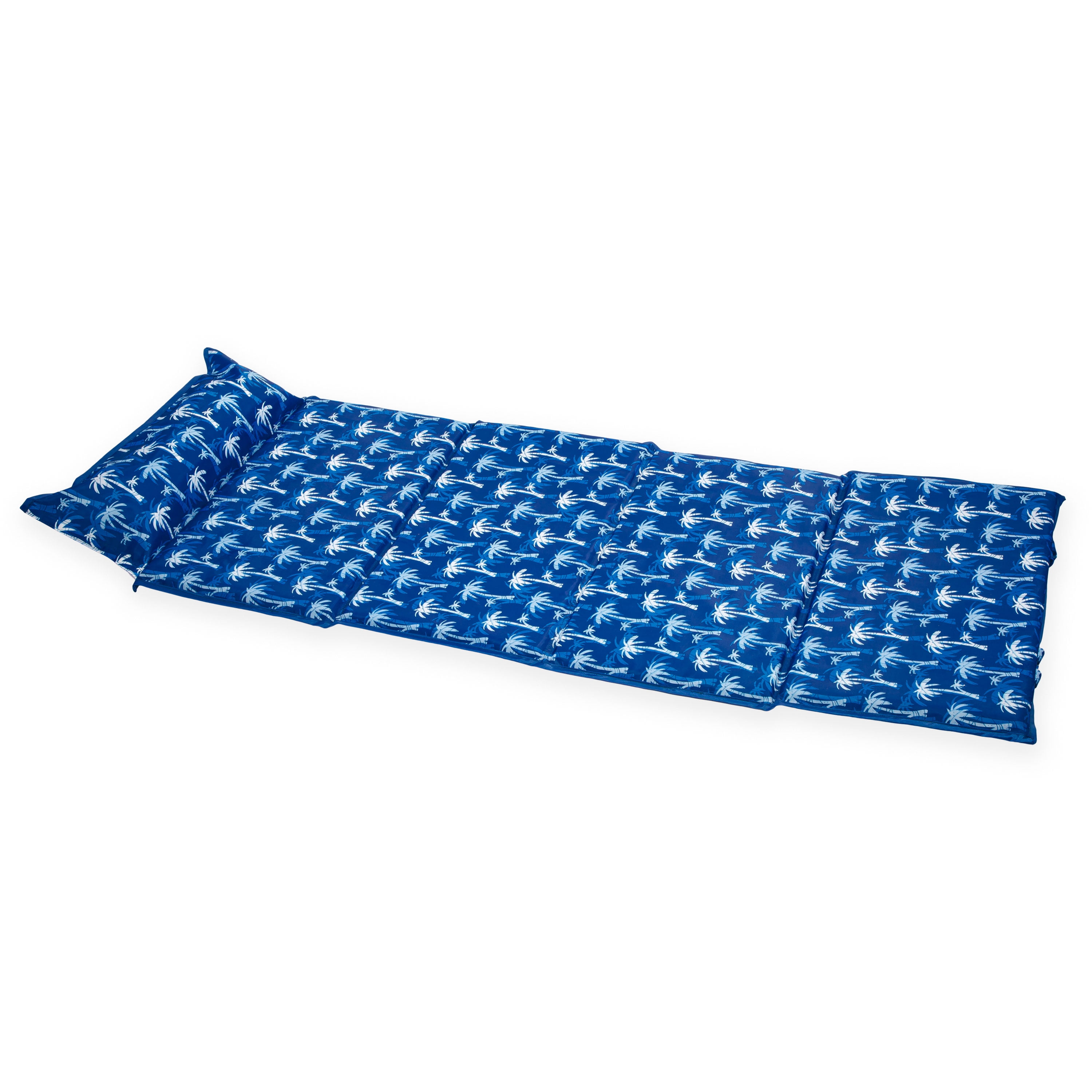 Aqua 3-in-1 Unisex Adult Fold & Go Pool Float in Blue, Ages 15 and up