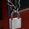 thumbnail image 3 of SHISUYAN Luggage Lock 30mm Stainless Steel Diary Lock Anti-rust Small Lock With Key, 3 of 9