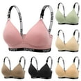 thumbnail image 3 of Ahdbta Wireless Seamless Soft Bras for Women Full Coverage Push Up Everyday Bra with Support and Lift Non Padded Comfort Bralette, 3 of 3