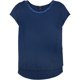 thumbnail image 1 of Alfani - Camiseta básica con ribete de satén para mujer, azul, grande Alfani Camiseta básica, 1 of 1