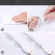 thumbnail image 4 of 60 uds soporte de cable pequeño cuadrado blanco respaldo adhesivo regular, 4 of 4