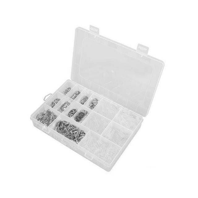 HILABEE 270 Pieces Wire Crimp Terminal Set 2.8/4.8/6.3mm for Electrical Project Silvery