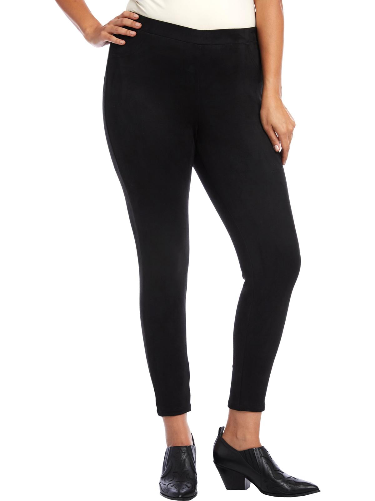 Karen Kane Womens Plus Faux Suede High 