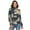 Koi Fish Vintage, variant on Koi Fish Lotus Vintage Women's Turtleneck Sweater Long Sleeve Ribbed Fitted Turtle Neck Casual Fall Winter Collection Top S