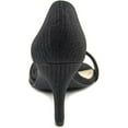 thumbnail image 2 of Alfani Women's Giorjah Sparkle D'Orsay Heeled Sandals 6 BM US, Black Embellish, 2 of 5