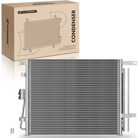 A-Premium Air Conditioning A/C Condenser Compatible with Kia Soul 2010-2011 L4 2.0L, Replace# 976062K100