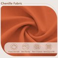 thumbnail image 5 of Aukfa 130" Oversized Modular Sectional Sofa Boneless Sofa with Chiase, 5 Pillows, Chenille, Orange, 5 of 7