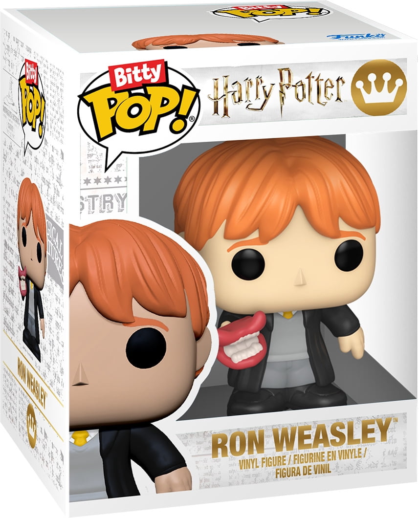 Funko Bitty POP! Box: Harry Potter - Hogwarts with Harry and Ron Collectible Vinyl Mini Figure