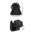 thumbnail image 2 of Worgeous 1 Pair Football Visor Supplies Plastic for Protective Goggles, 2 of 8