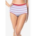 thumbnail image 3 of Comfort Choice Plus Size 5-Pack Tag-Free Full Coverage Cotton Brief, 3 of 6