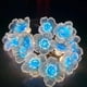 thumbnail image 4 of Lámpara LED de alambre de cobre con forma de flor, cadena de lámparas con forma de flor de cerezo y durazno, cadena de lámparas para decoración de festivales, 4 of 5