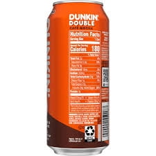 Dunkin' Double Café Mocha Iced Espresso – 15 Oz Cans - 12 Pack