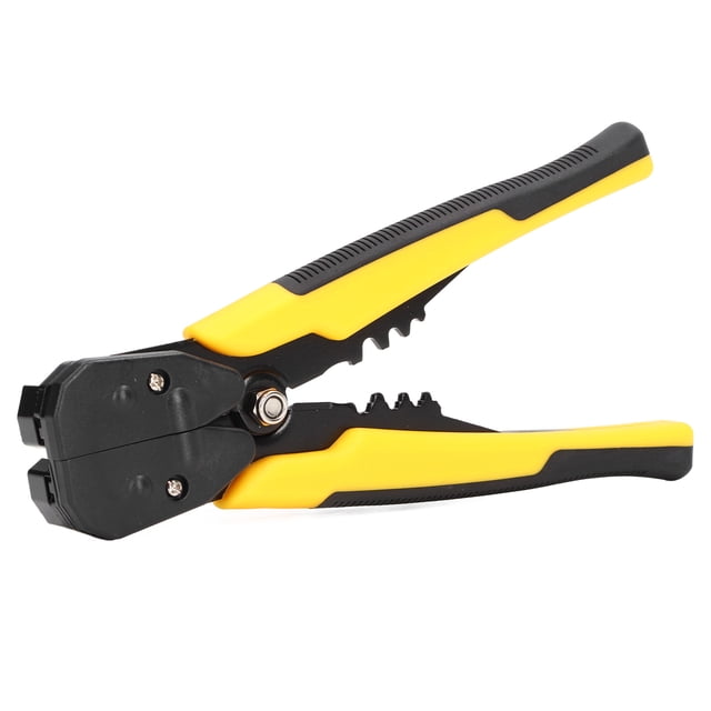 Automatic Wire Stripper, Manual Wire Stripping Plier 8in Cutter For Home Factory Yellow