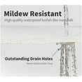 thumbnail image 2 of Shower Mat Bathtub Mat Non-Slip, Comfortable Bath mat for Textured Surface,Mat Quick Drying Shower Stall Mat 24 x 24 inch for Bathroom Wet Area (White), 2 of 6