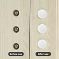 thumbnail image 6 of NICEXMAS 100Pcs White Round Plastic Hole Plugs for Cabinet and Furniture Holes, 6 of 8