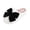 Black_007, variant on Women’s Velvet Bow Fuzzy Slippers, Closed Toe Plush Lined Warm House Shoes Non-Slip Indoor Winter Slides Wine 8(EU-40)
