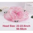 thumbnail image 6 of Women's Church Derby Dress Fascinator Bridal Cap British Tea Party Wedding Hat, 6 of 6