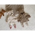 thumbnail image 3 of ZHaobin 2024 Spring New Baby Boy Bear Hooded Sweatshirt Toddler Girls Cotton Clothes Embroidery Tops Kids Hoodies Outwear (brown,12M  80cm), 3 of 7