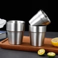 thumbnail image 3 of ZenCart 201 Stainless Steel Cup Stackable Drinking Mug Double Wall Vacuum Insulated Coffee Cup Reusable Drinkware for Home Camping Outdoor Activities, 3 of 8