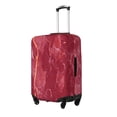 thumbnail image 2 of Balery Luggage Cover Abstract Red Marble With White And Gold Texture Abstract Background Print Suitcase Covers for Luggage Elastic Washable Suitcase Protector Fits 18-32 Inch Luggage-Small, 2 of 9