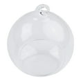 thumbnail image 6 of RichLink Diameter 8Cm 10Cm Clear Borosilicate Glass Bauble Balls Hanging Candle Holder Romantic Wedding Home Vase Hanging Decoration,8cm, 6 of 10