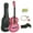 Pink, variant on WYDK Beginners 38 inch Acoustic Guitar Package Kit for Right-handed Starters Kids Music Lovers w/Case, Strap, Pitch Pipe and Pick (Black)