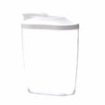 thumbnail image 2 of Plastic Cereal Dispenser Storage Box For Kitchen Food Grain And Rice Container With 1000Ml Capacity This Transparent Food Storage Box With Compact Design For Pantry And Refrigerator Use Ma, 2 of 8