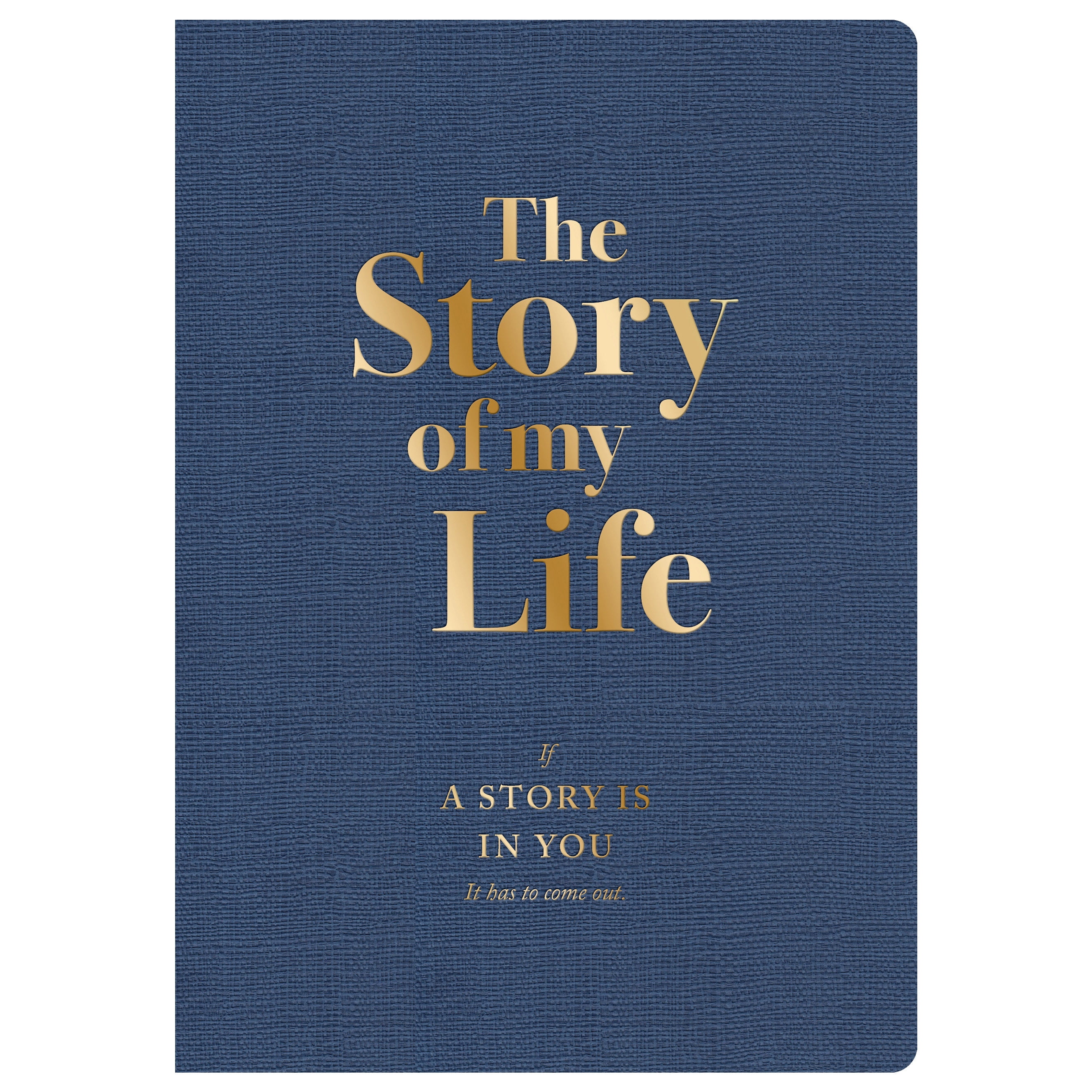 Piccadilly Story of My Life Journal, 6 x 8.3", Paper, 204 Pages, Blue